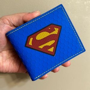 Superman men’s rubber wallet